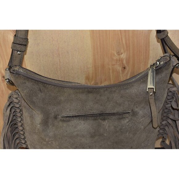 Michael Kors BILLY Women's Brown Bag Fringe Crossbody Messenger Purse - Picture 6 of 16